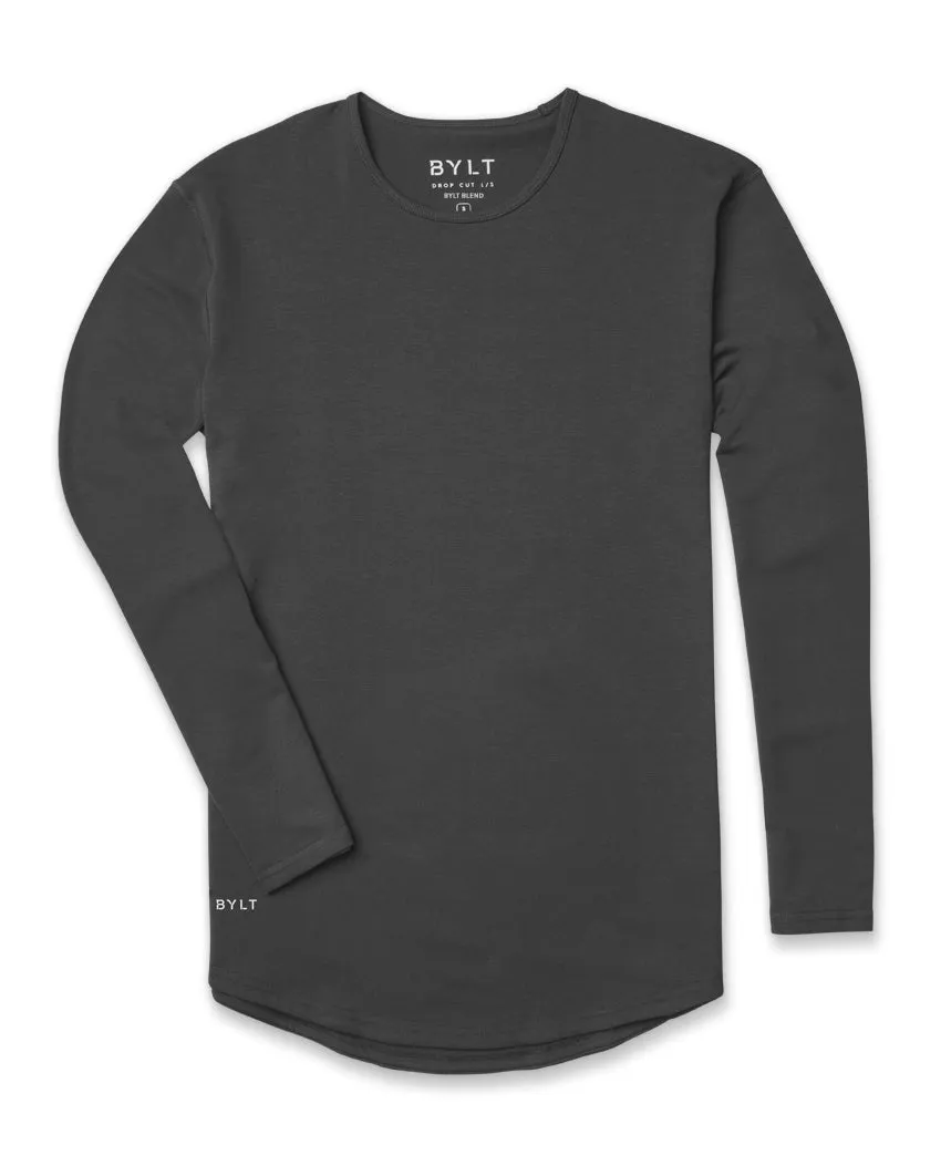 Drop-Cut Long Sleeve: BYLT Signature <!-- Size L -->