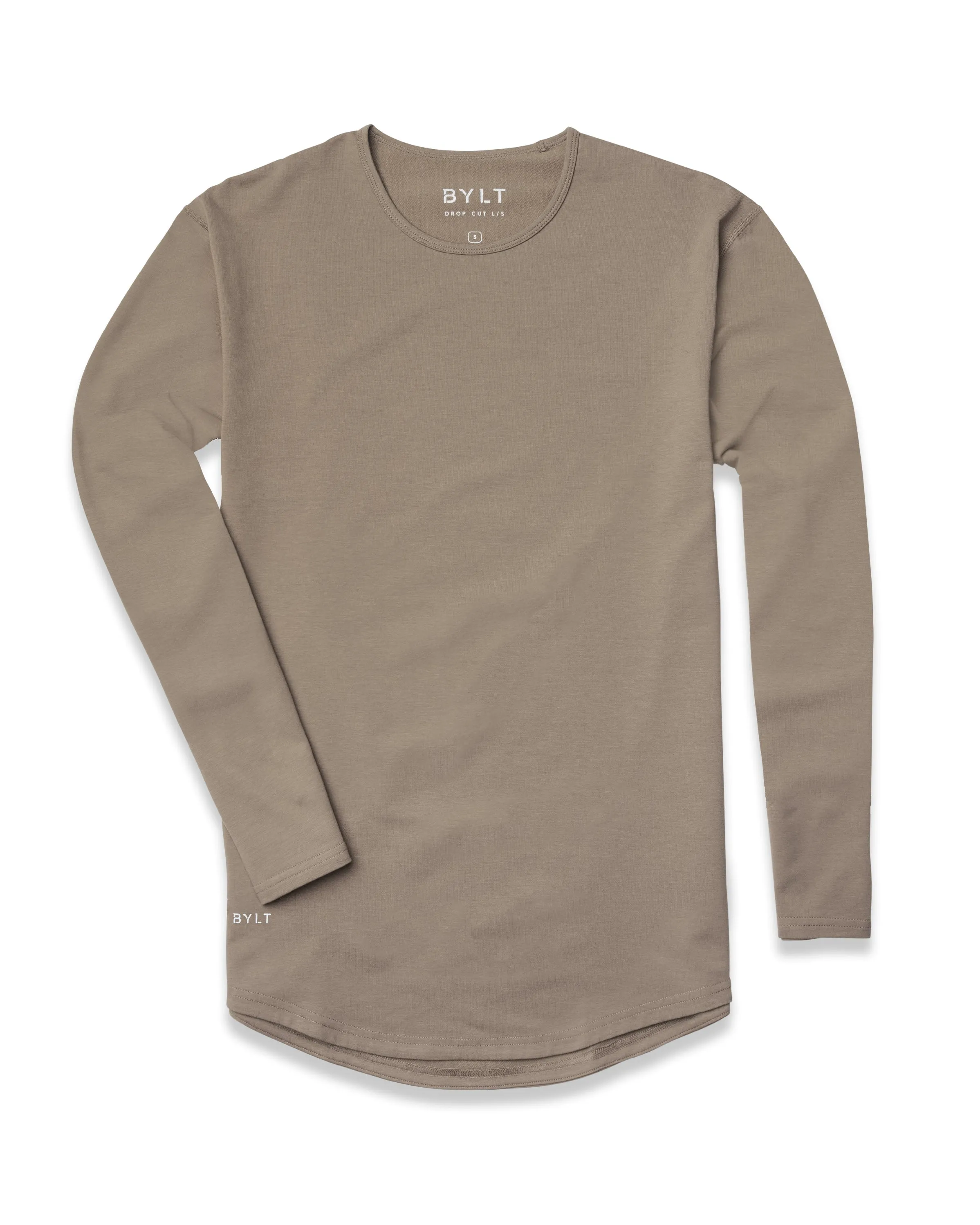 Drop-Cut Long Sleeve: BYLT Signature <!-- Size L -->