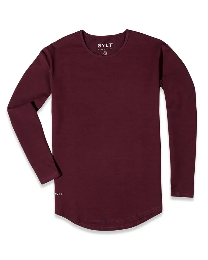 Drop-Cut Long Sleeve: BYLT Signature <!-- Size M -->