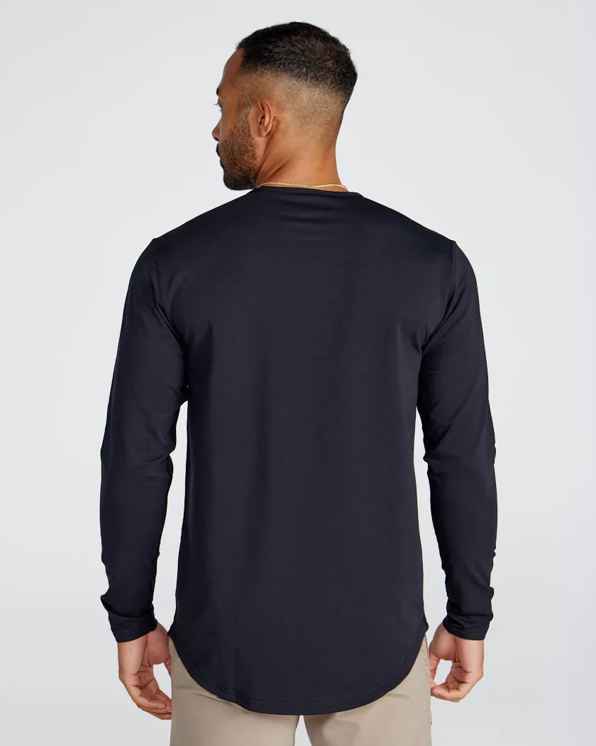 Drop-Cut Long Sleeve: BYLT Signature <!-- Size M -->