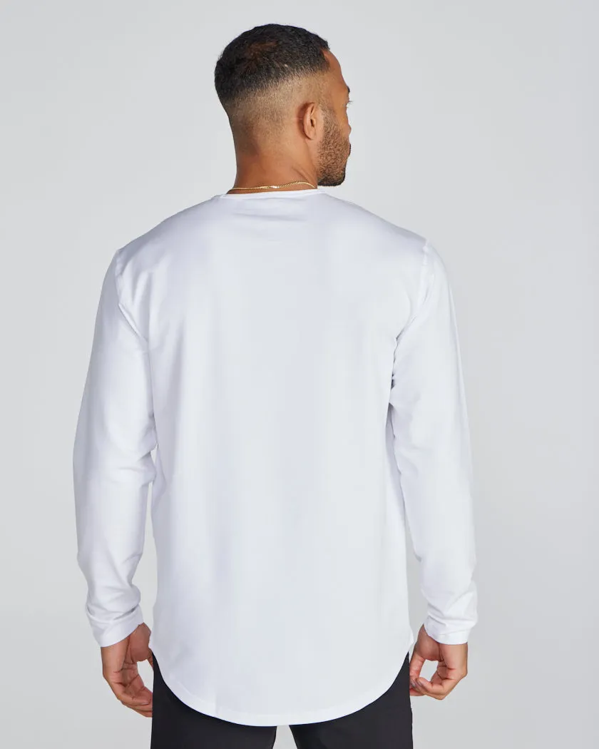 Drop-Cut Long Sleeve: BYLT Signature <!-- Size M -->