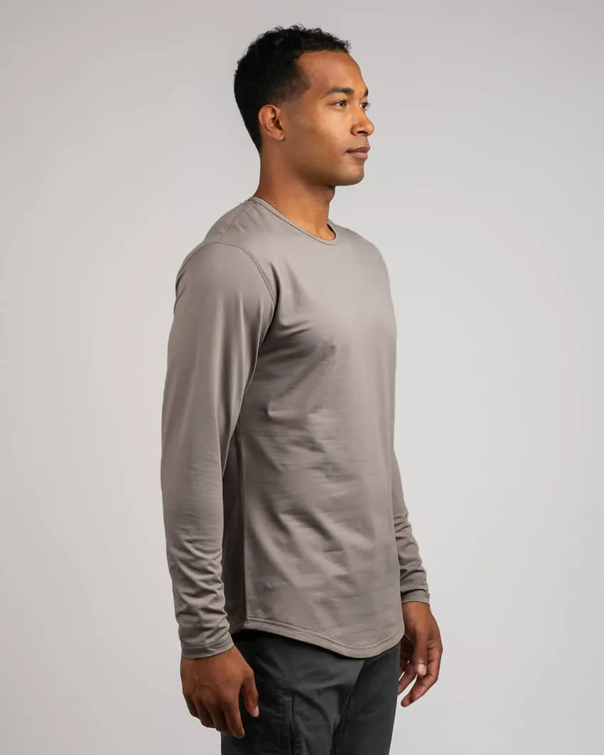 Drop-Cut Long Sleeve: BYLT Signature <!-- Size M -->