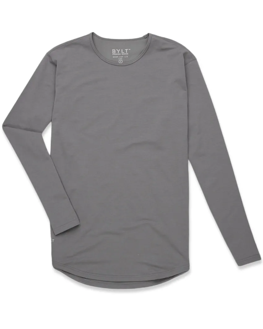 Drop-Cut Long Sleeve: BYLT Signature <!-- Size M -->