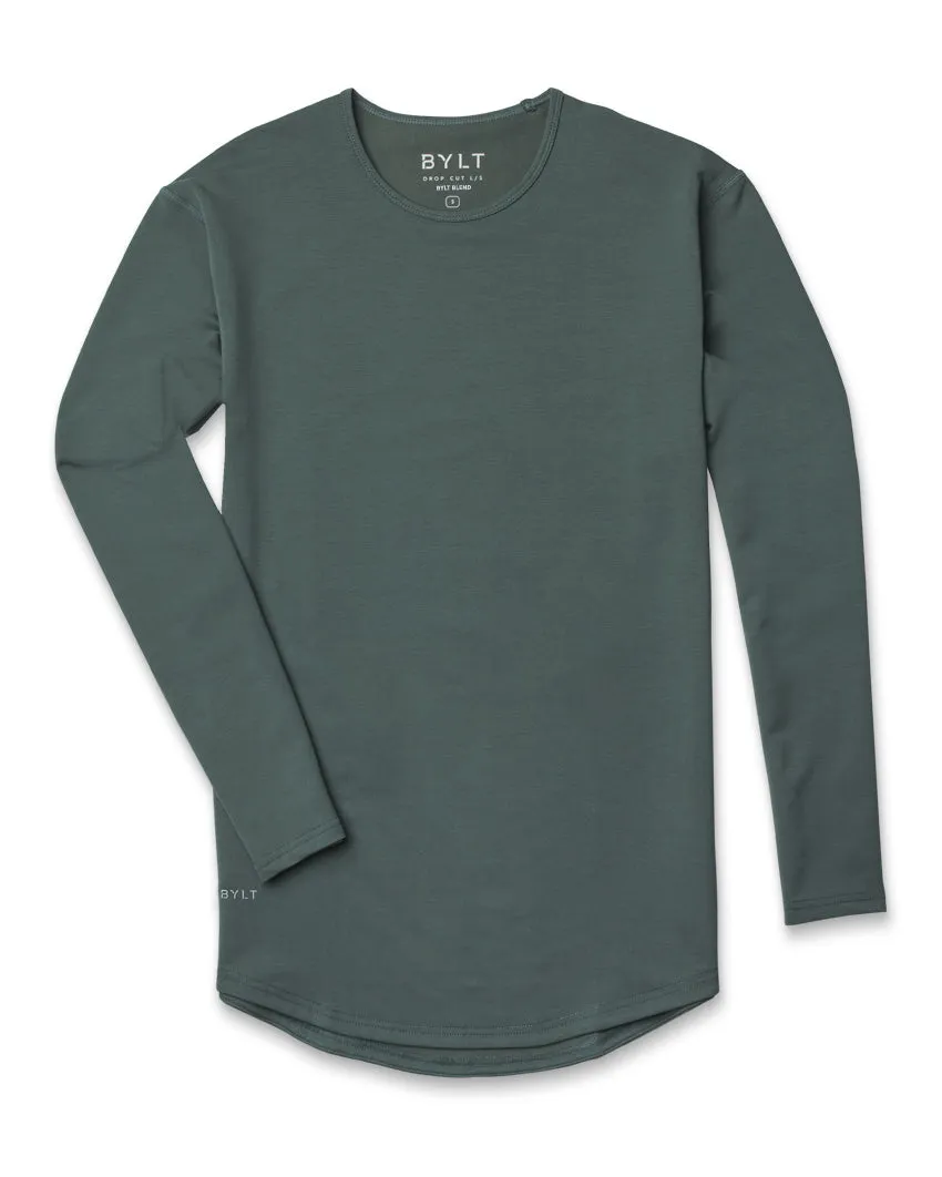 Drop-Cut Long Sleeve: BYLT Signature <!-- Size XL -->