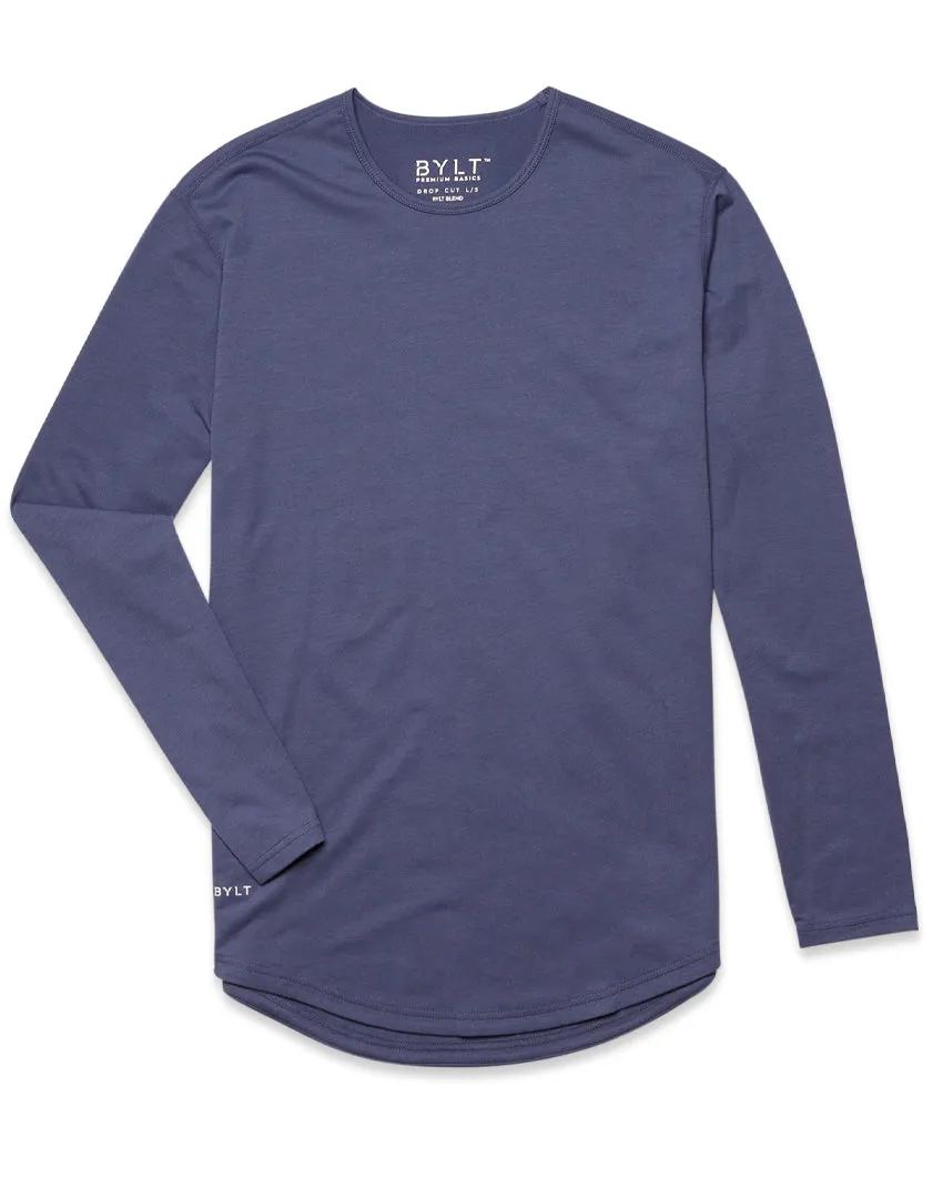 Drop-Cut Long Sleeve: BYLT Signature <!-- Size XL -->