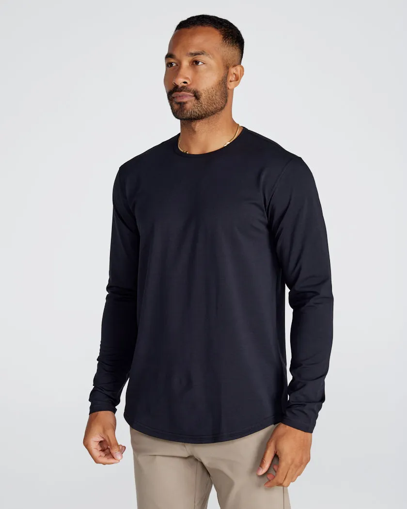 Drop-Cut Long Sleeve: BYLT Signature <!-- Size XXXL -->