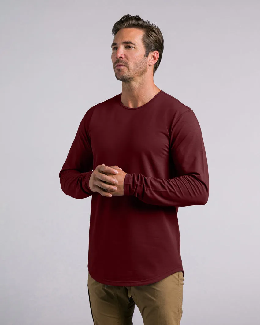 Drop-Cut Long Sleeve: BYLT Signature <!-- Size XXXL -->