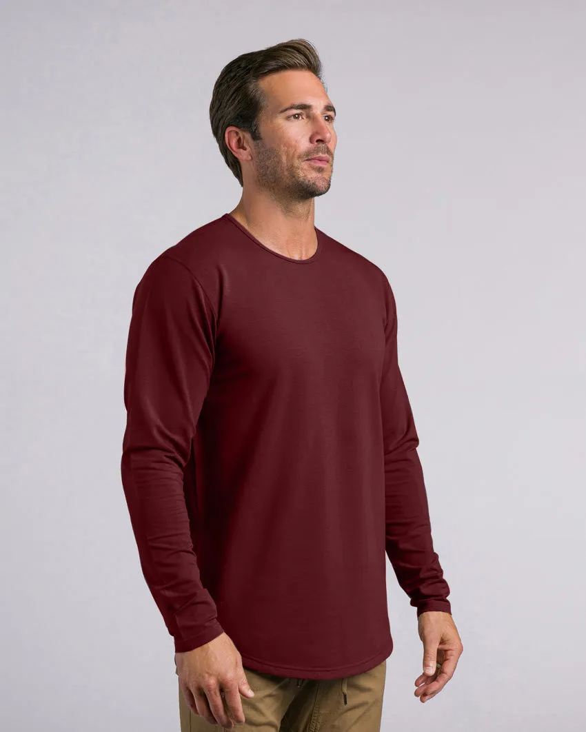 Drop-Cut Long Sleeve: BYLT Signature <!-- Size XXXL -->