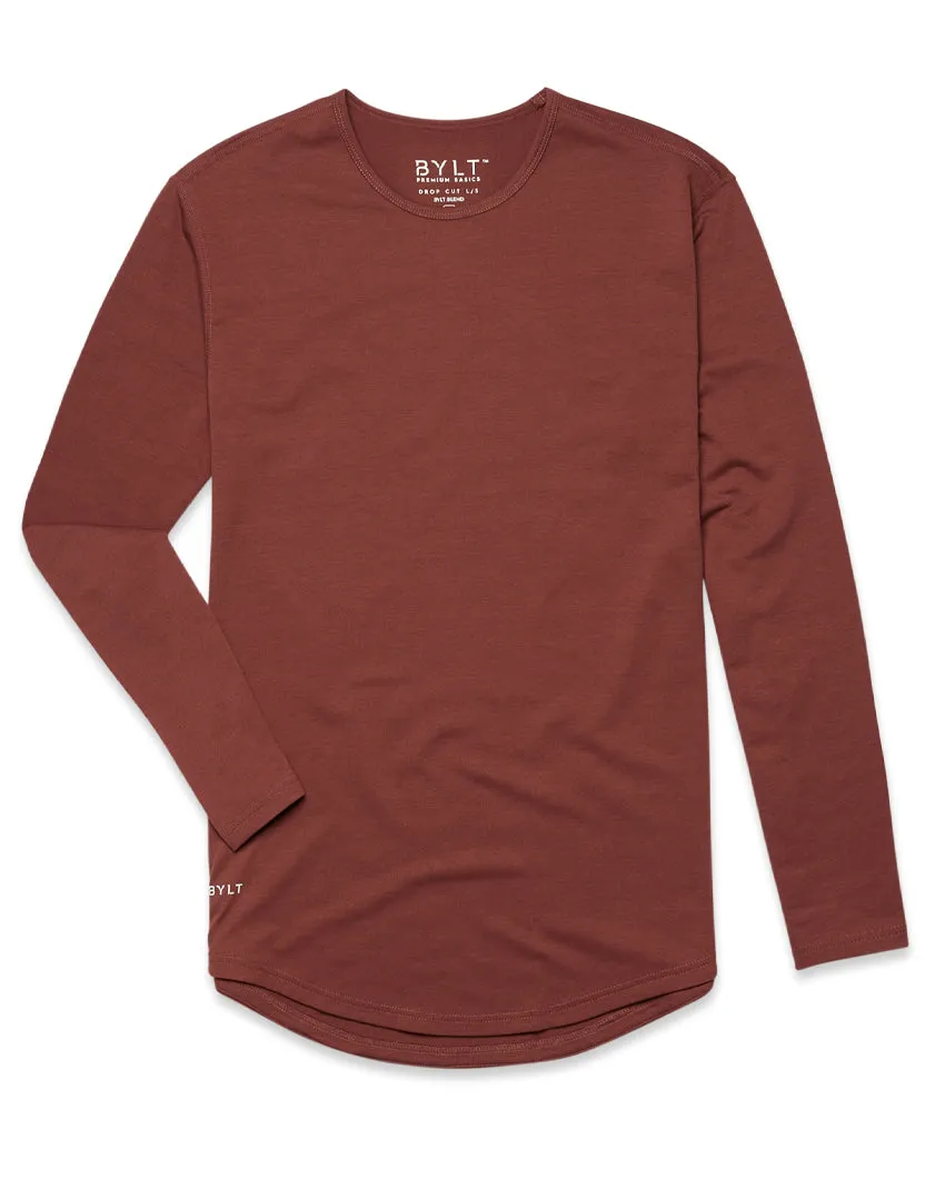 Drop-Cut Long Sleeve: BYLT Signature <!-- Size XXXL -->