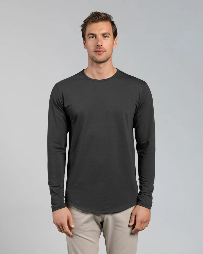 Drop-Cut Long Sleeve: BYLT Signature <!-- Size XXXL -->