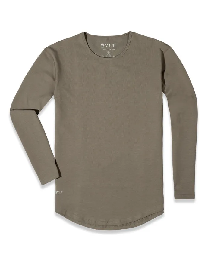 Drop-Cut Long Sleeve: LUX <!-- Size S -->