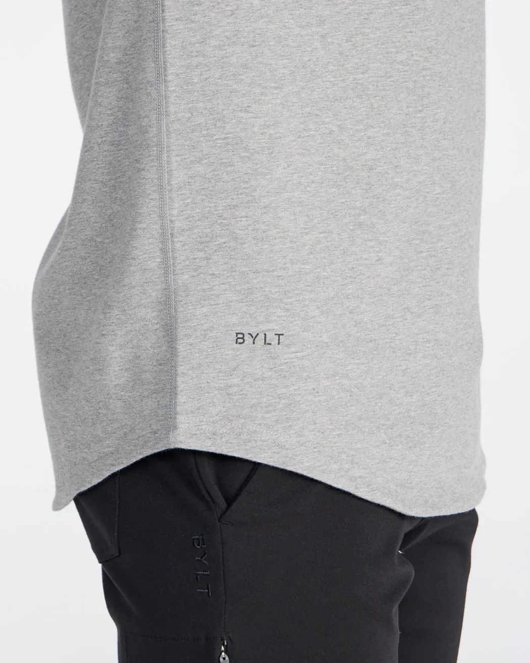 Drop-Cut Long Sleeve: LUX Polo