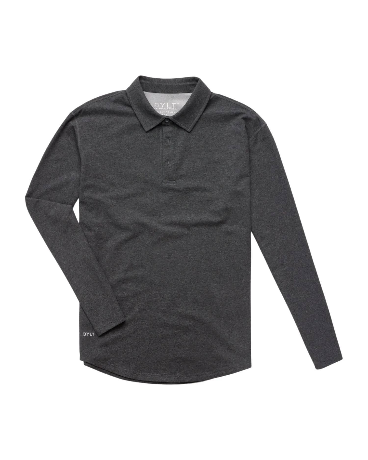 Drop-Cut Long Sleeve: LUX Polo