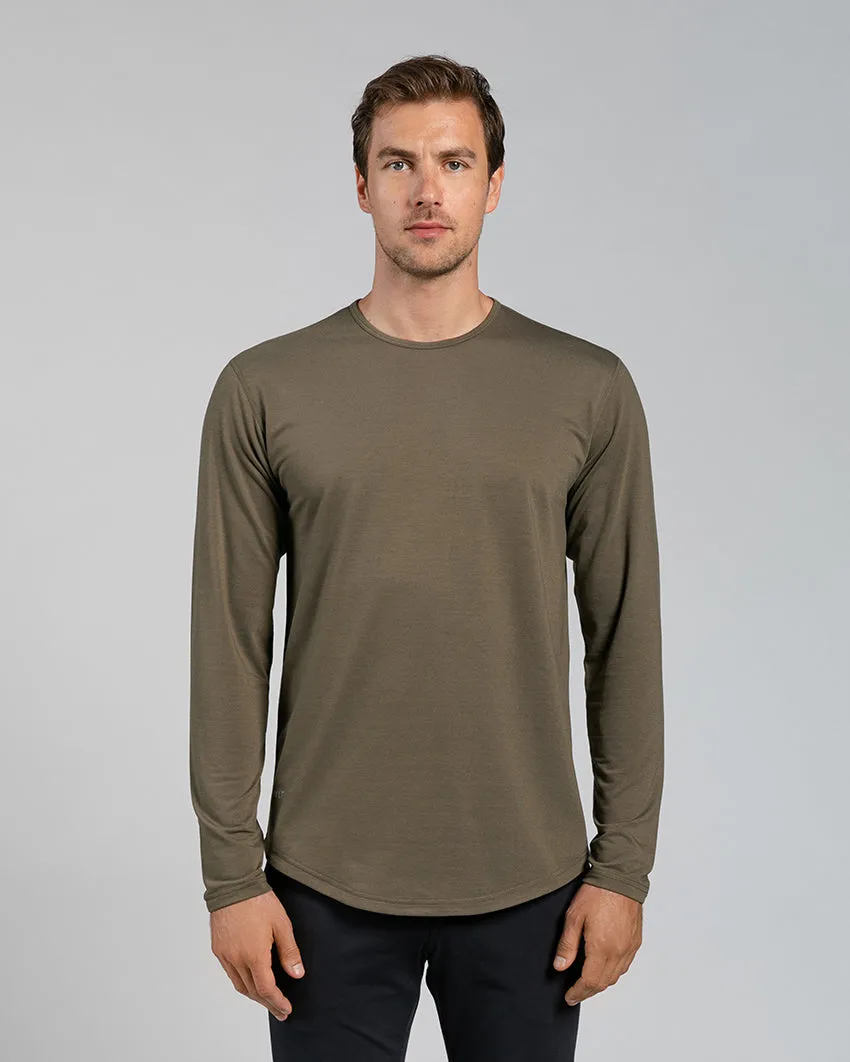 Drop-Cut Long Sleeve: LUX