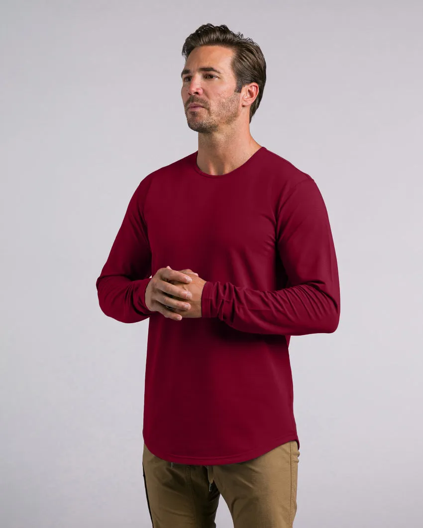 Drop-Cut Long Sleeve: LUX