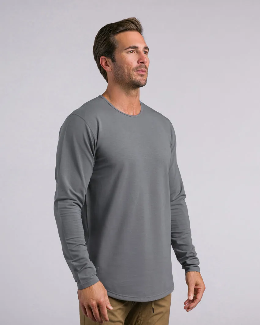 Drop-Cut Long Sleeve: LUX