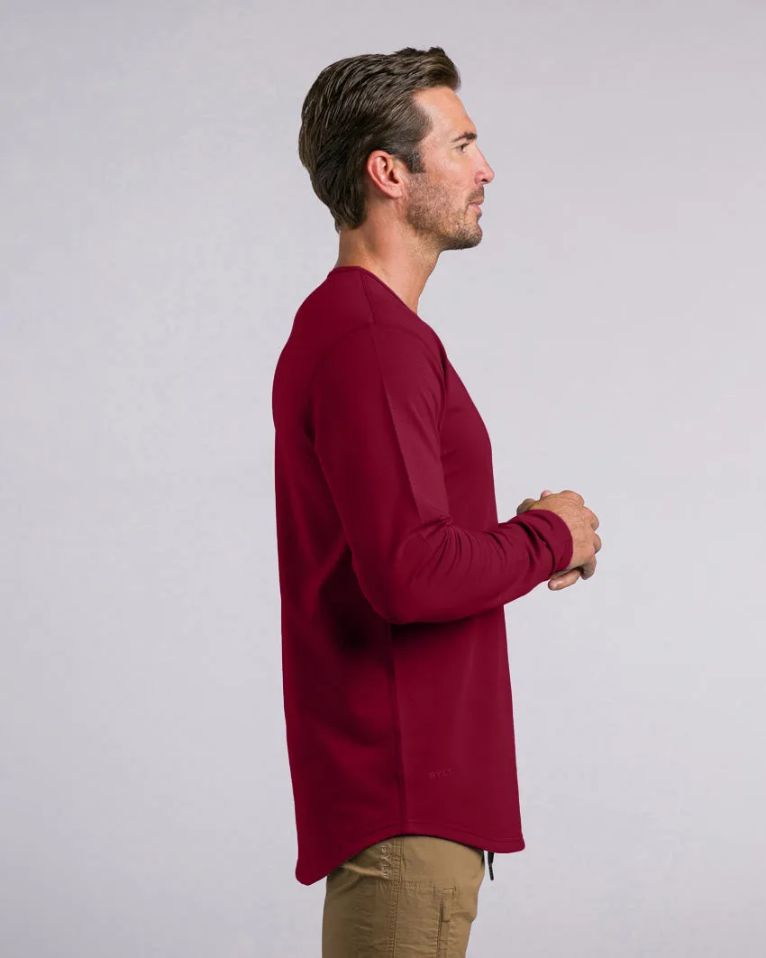 Drop-Cut Long Sleeve: LUX