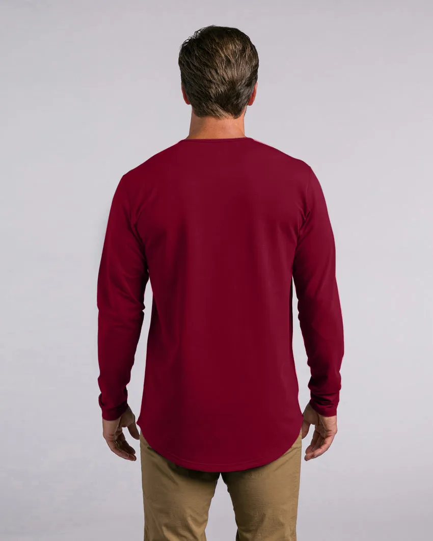 Drop-Cut Long Sleeve: LUX