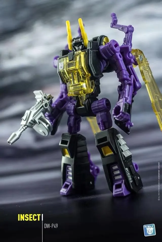 Dr.Wu DW-P49 Insect (Weapons for POTP / Titans Return Insecticons) Upgrade Kit