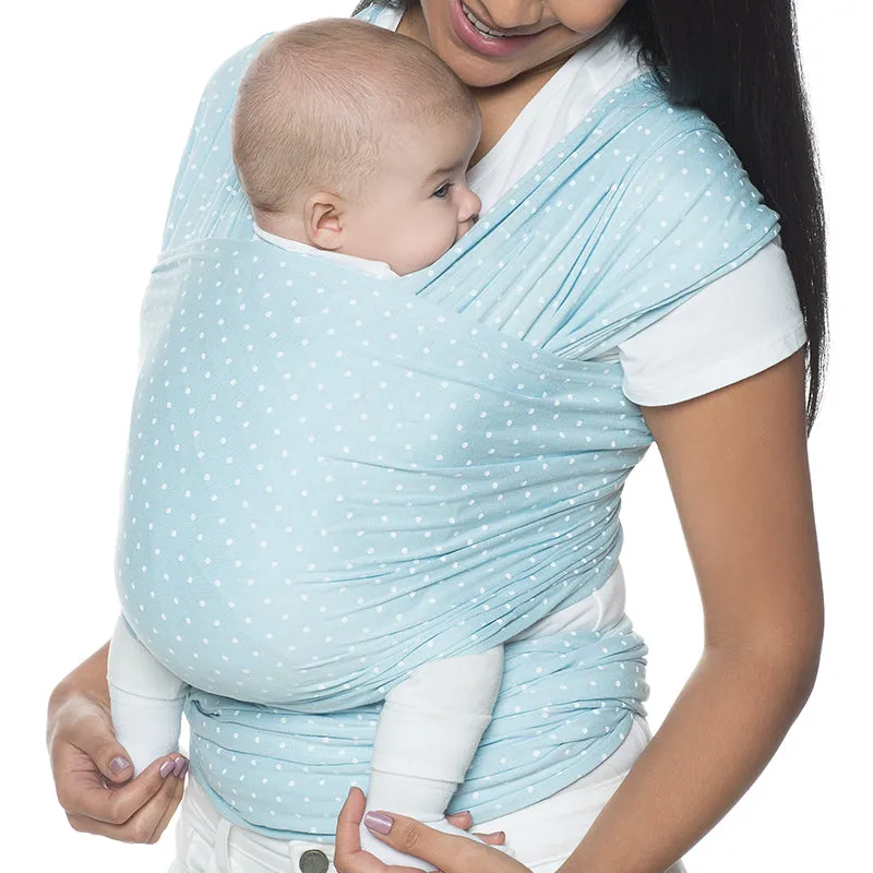 Ergobaby Lightweight Aura Stretchy Wrap - Baby Blue