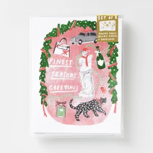 Finest Season's Greetings - Risograph Card Set