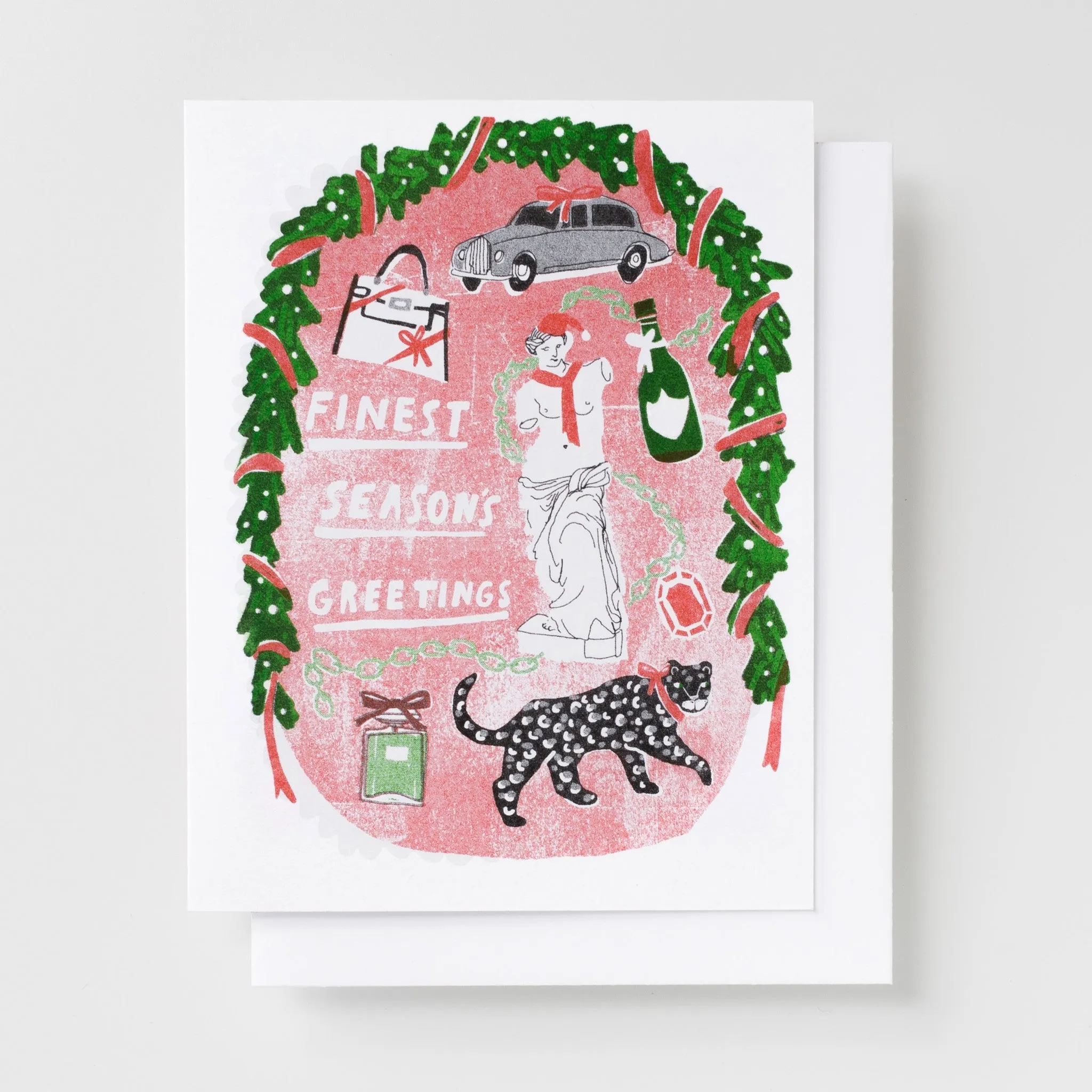 Finest Season's Greetings - Risograph Card Set