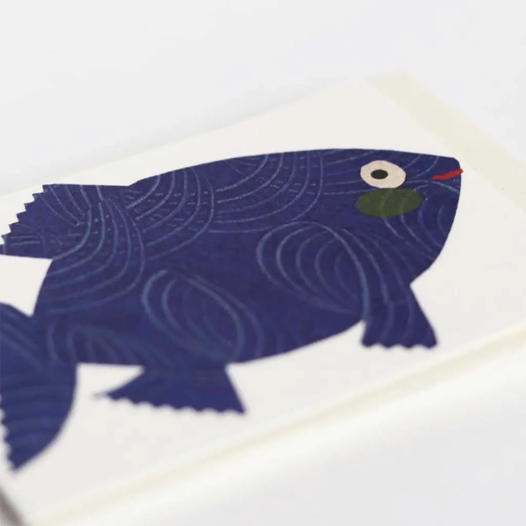 Fish Concertina Card