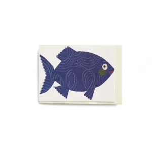 Fish Concertina Card