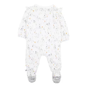 Fox & Finch Cotton Tail L/S Zip Romper (Size PREM-1)