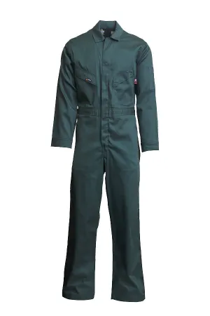 FR Deluxe Coverall | 7oz. 100% Cotton | Spruce Green