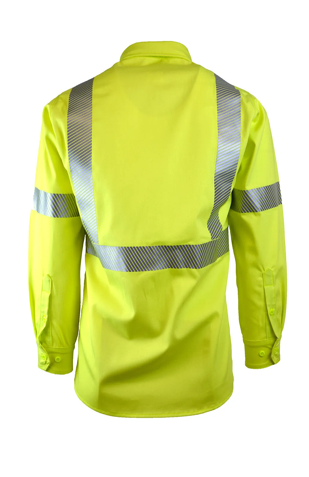 FR Uniform Shirt | Hi-Viz Class 2 | 7oz. 100% Cotton