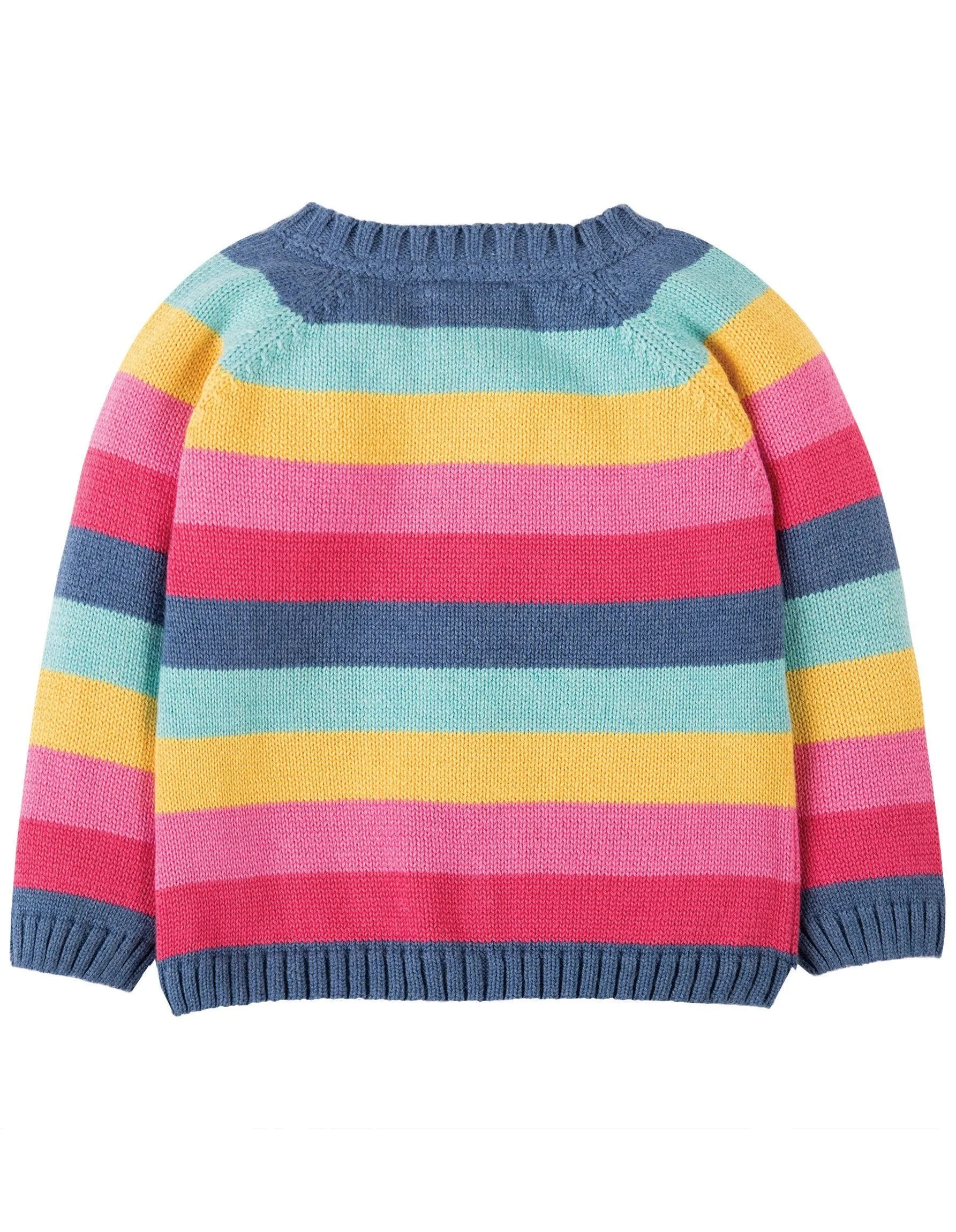 Frugi Baby Kids Little Happy Day Cardigan