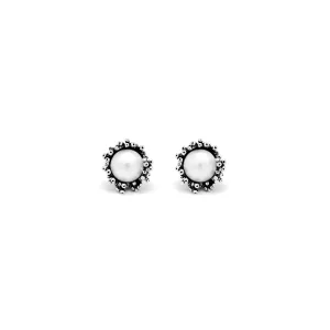 Giovanni Raspini Anemone Button Earrings