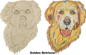 Golden Retriever-DIY Pop Art Paint Kit