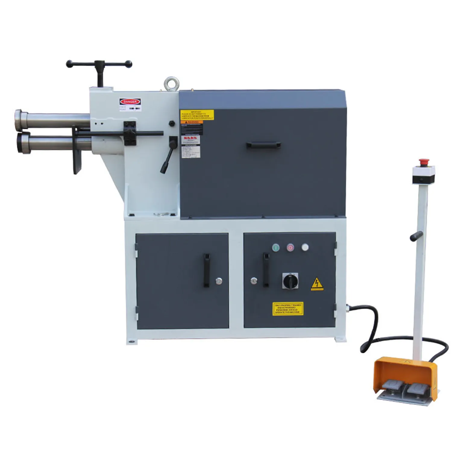 KANG Industrial ETB-40 Motorized Swage and Jenny, Heavy Duty Bead Bending Machine  with Four Standard Dies, 415V/3PH Motor