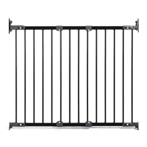 KidCo Angle Mount Safeway  Hardware Mounted Safety Gate - Black (84563) (Open Box)