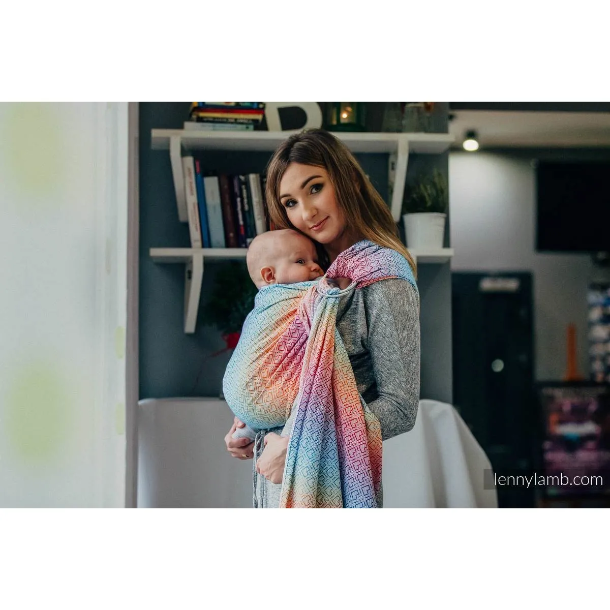 Lenny Lamb Ring Sling - Big Love Rainbow