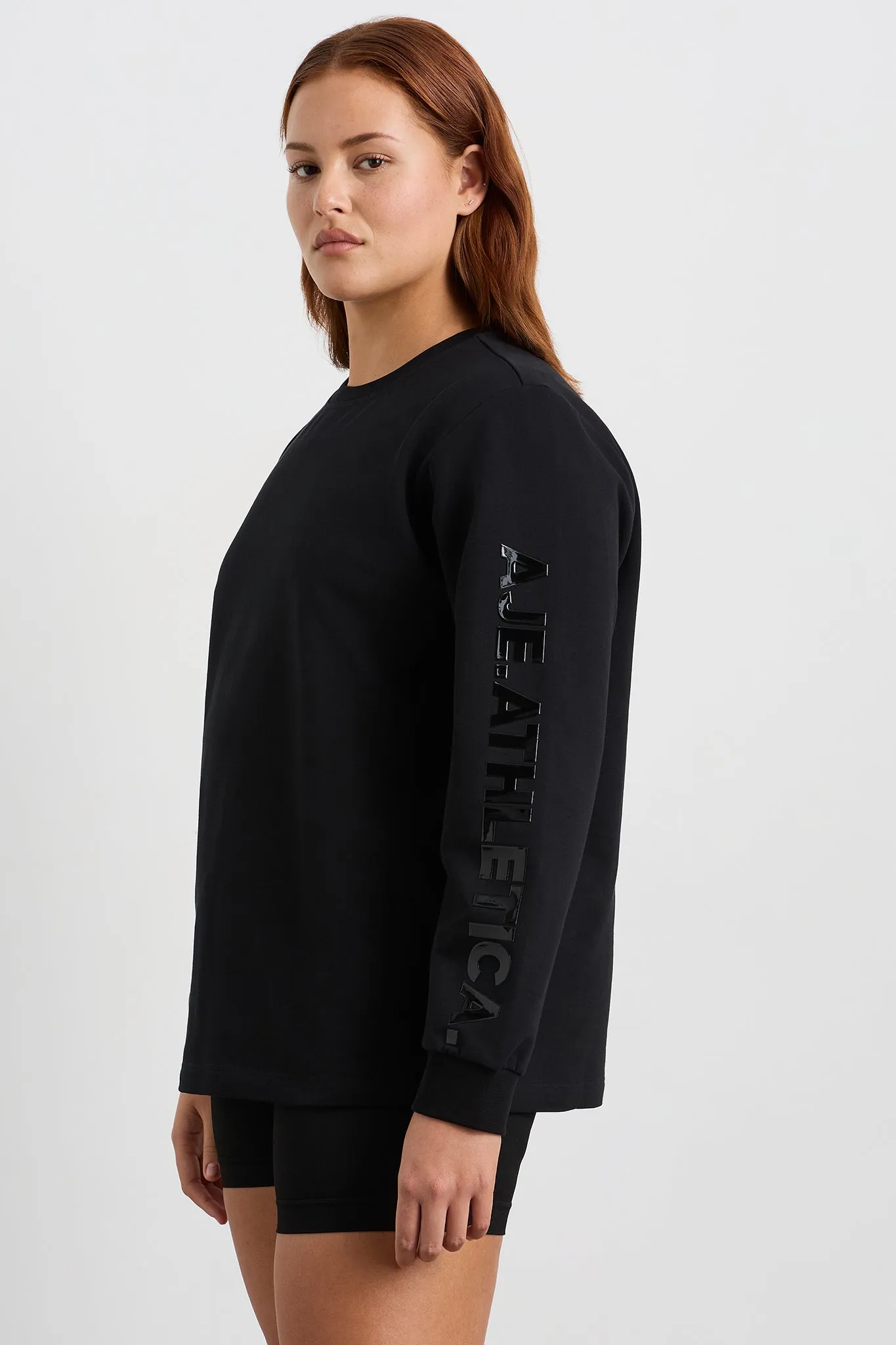 Light Weight Logo Crew Jumper 127