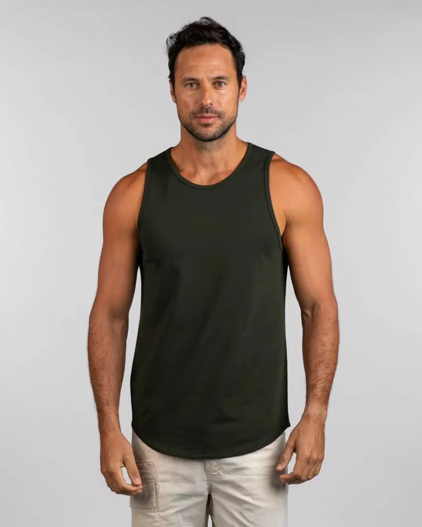 LUX Drop-Cut Tank <!-- Size S -->