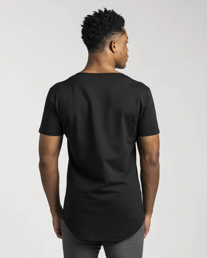 LUX Wide Neck Tee