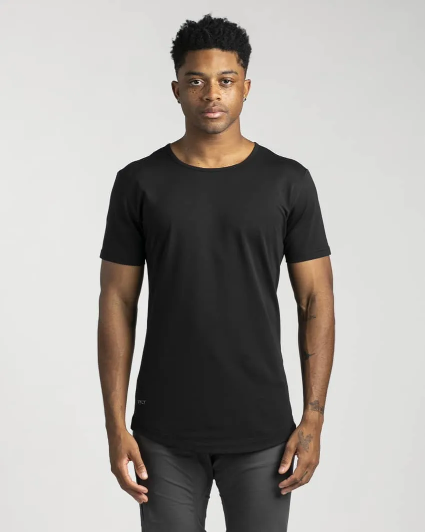 LUX Wide Neck Tee