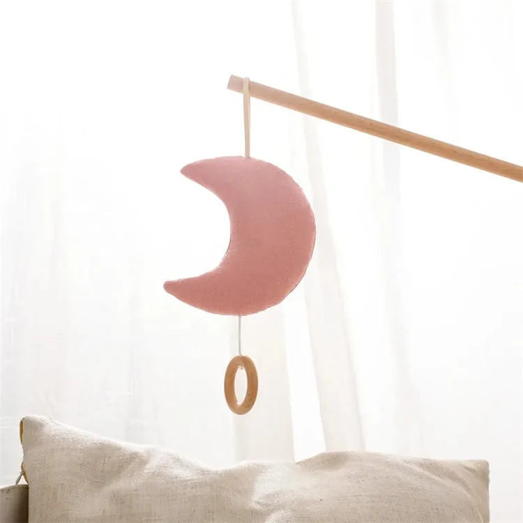 Moon Drawstring Music Box | Pink