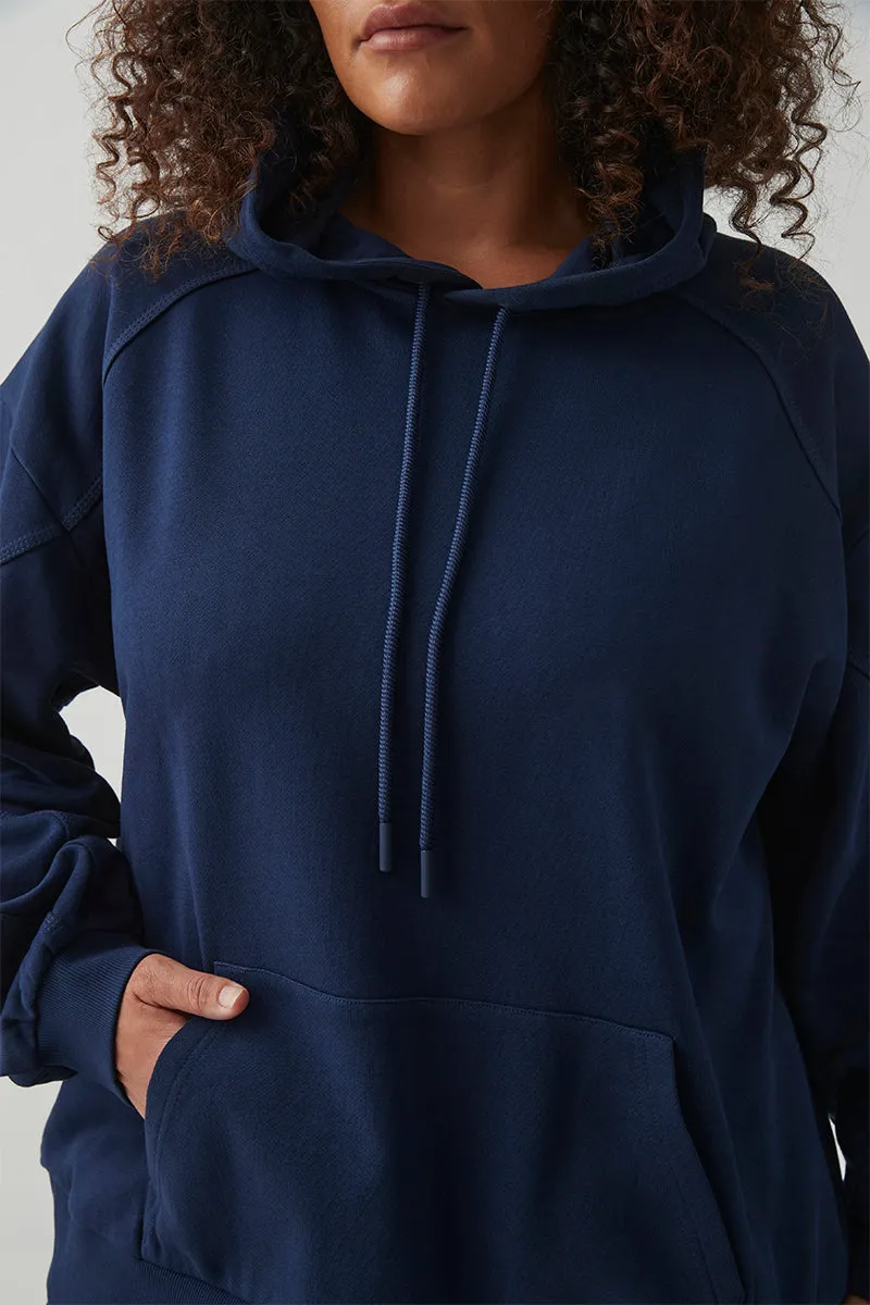 Panelled Boyfriend Hoodie 447