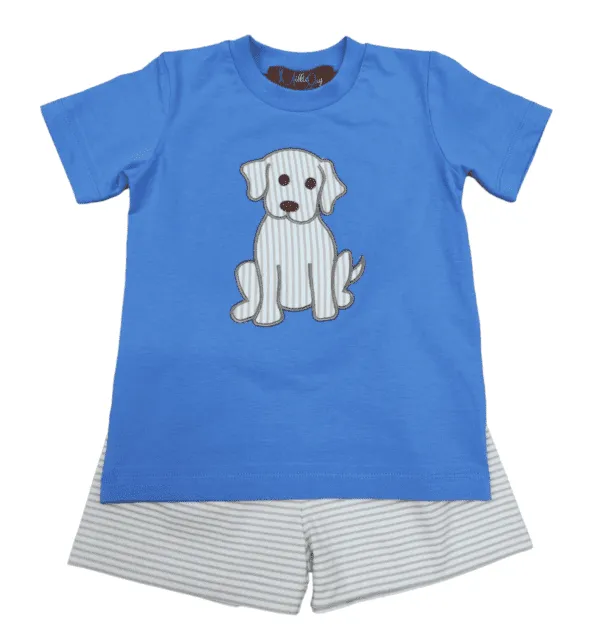 Parker the Puppy Boys Short Set