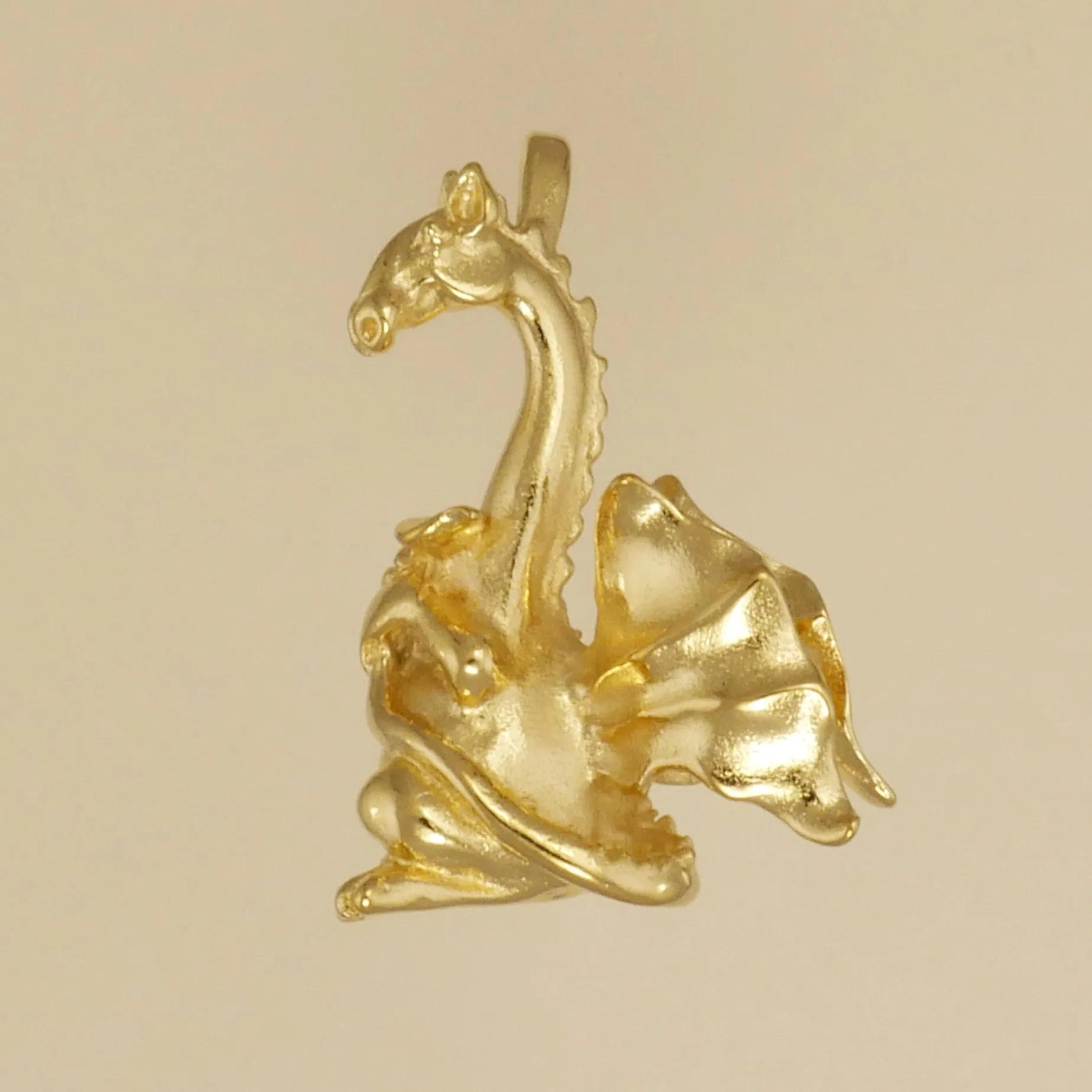 Reticent Dragon Pendant