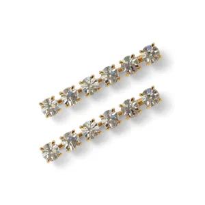 Simple Crystal Bobbi Set of 2