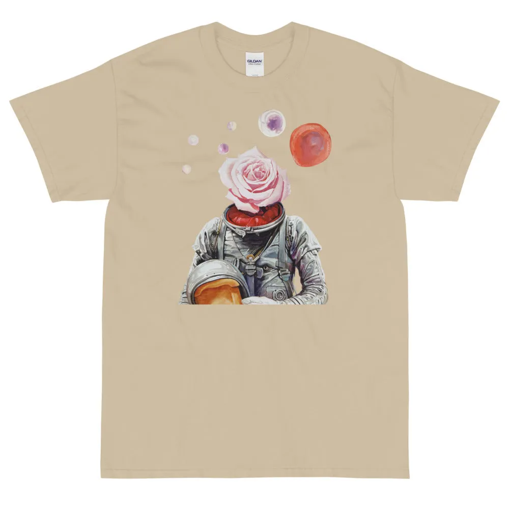 Spaceman Rose Short Sleeve T-Shirt (Thick concert shirt feel)