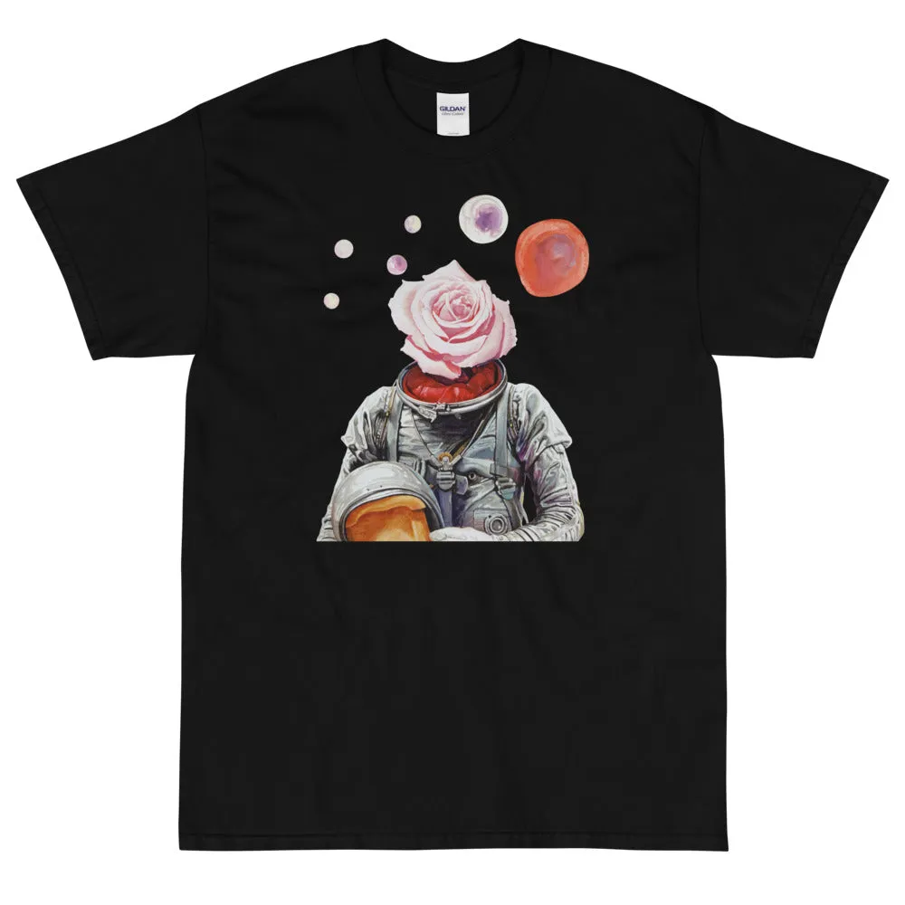 Spaceman Rose Short Sleeve T-Shirt (Thick concert shirt feel)