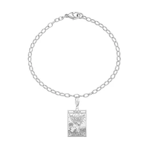 The Temperance Tarot Starter Charm Bracelet