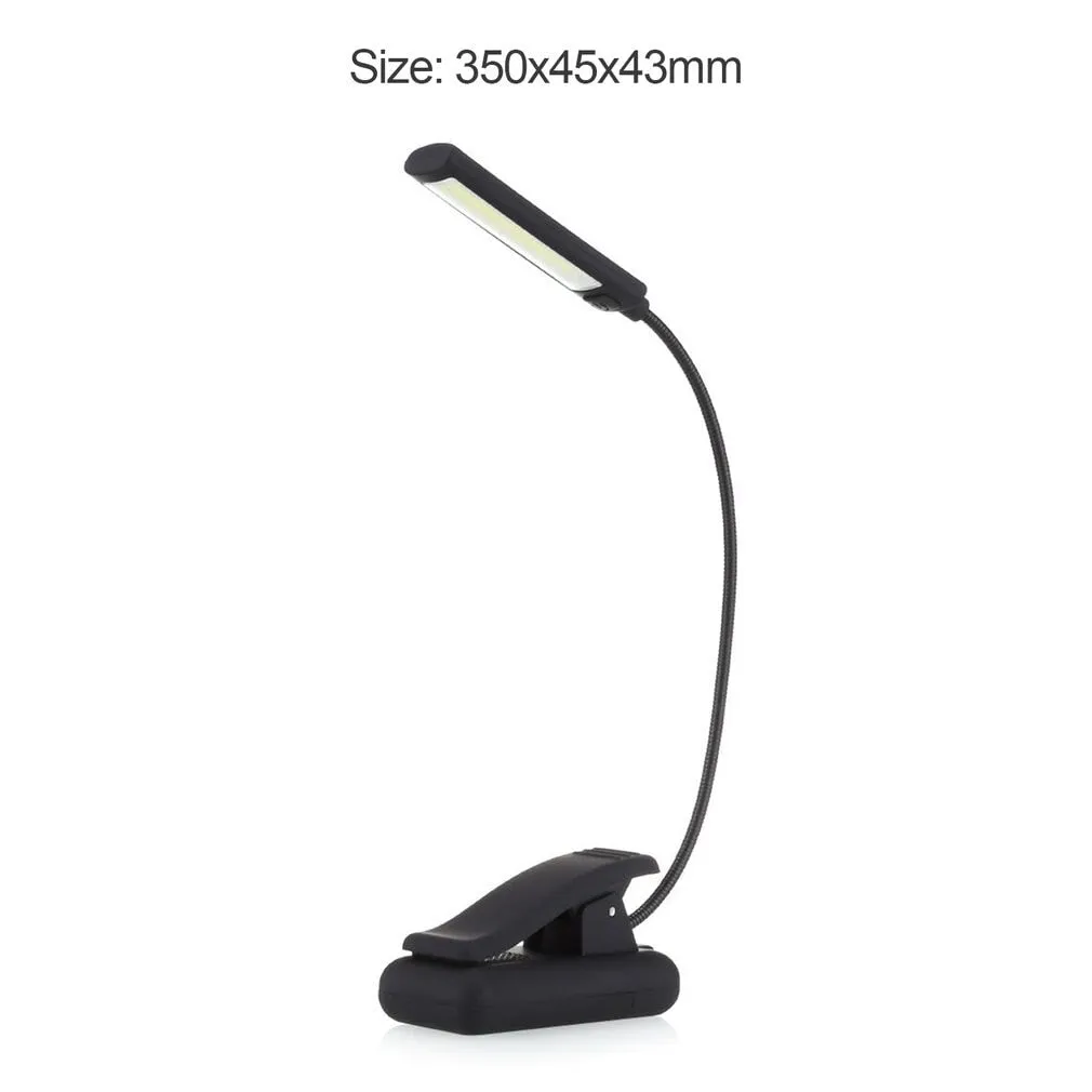 USB/Battery Clip-on Reading LED  Portable Night Light